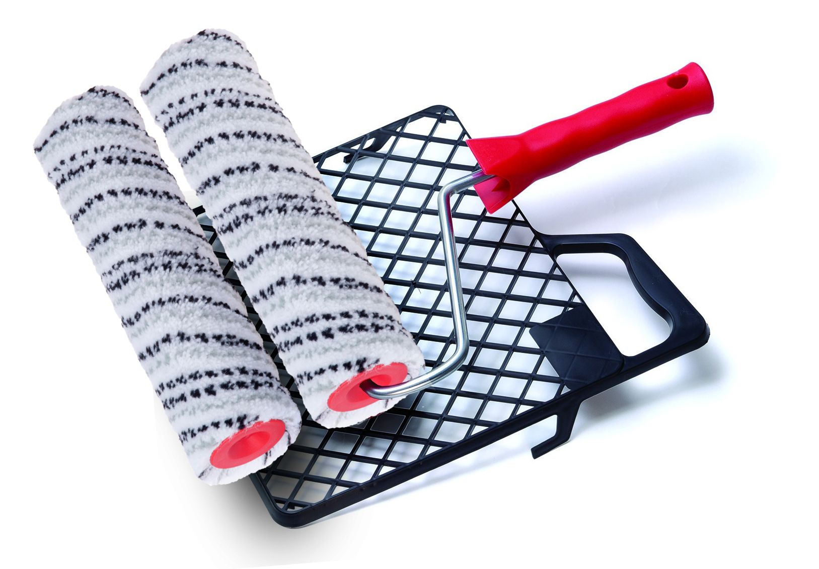 Schuller GREYLINE-R 25 cm BONUS SET poliamid festőhenger készlet nyéllel és csepegtetőráccsal termék fő termékképe