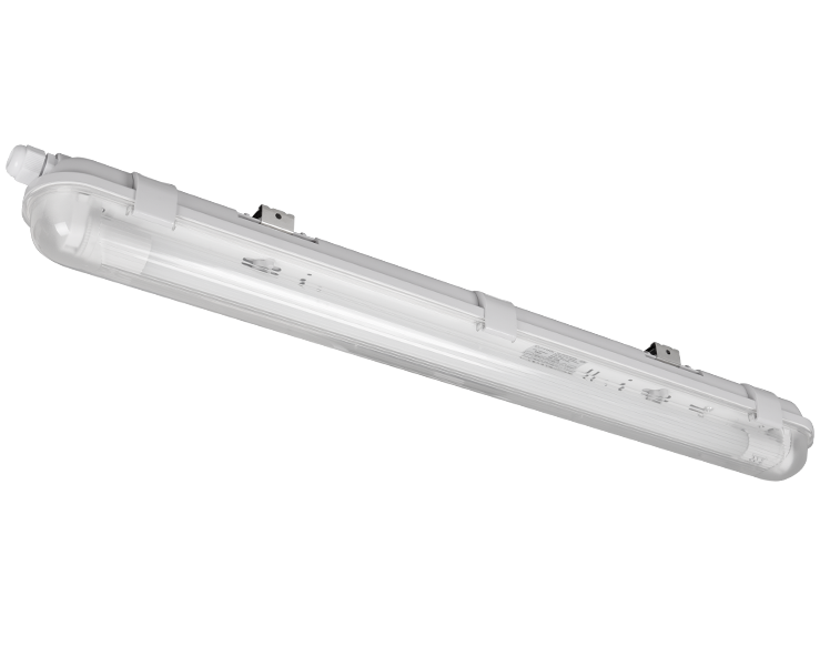 Elmark LED fénycsöves lámpatest, szürke, 670x86 mm, 800 lm, 4000 K, 1x10 W termék fő termékképe
