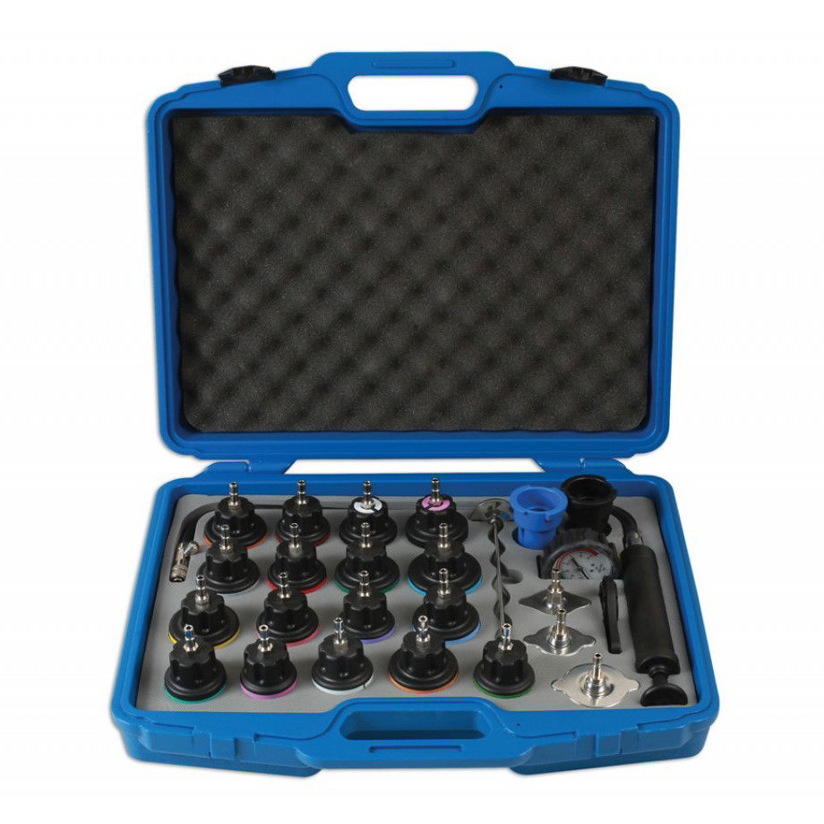 Laser Tools LAS-5614 hűtőrendszer nyomásvizsgáló készlet, 25 részes termék fő termékképe