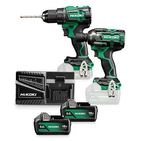 HiKoki KC18DE-WMZ 18V-os Li-ion akkus gépcsomag termék fő termékképe