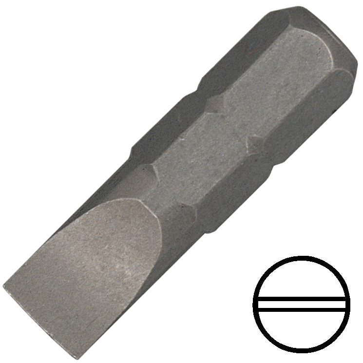 KENNEDY 3.5 mm hornyos csavarhúzó bit 1/4" hatszög illesztéssel, 25 mm termék fő termékképe