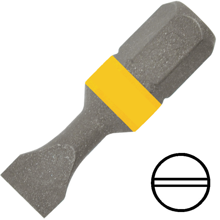 KENNEDY 1.0 x 5.5 mm hornyos csavarhúzó bit 1/4" hatszög illesztéssel, 25 mm termék fő termékképe