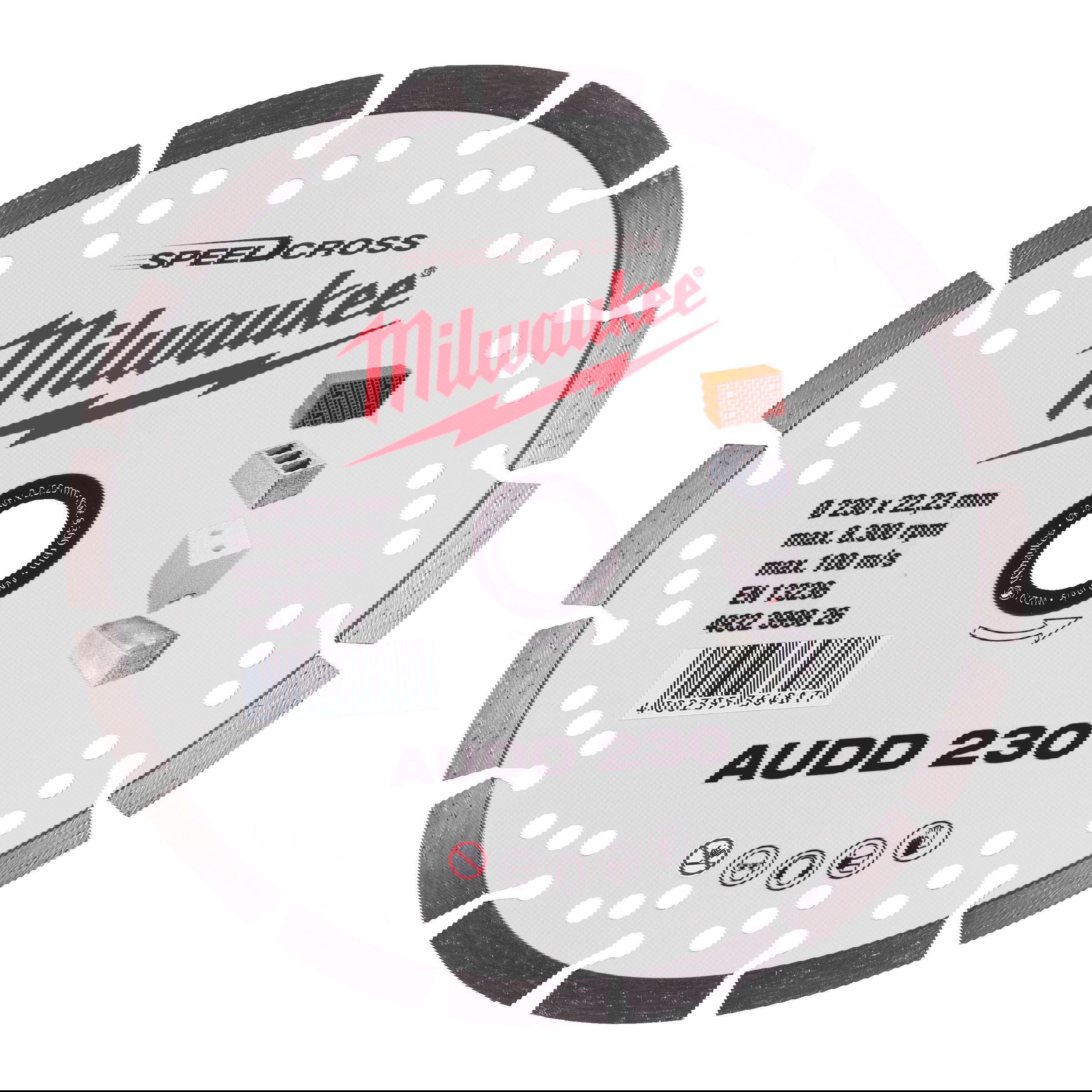 Milwaukee Speedcross AUDD gyémánt vágótárcsa, Ø230 mm termék fő termékképe