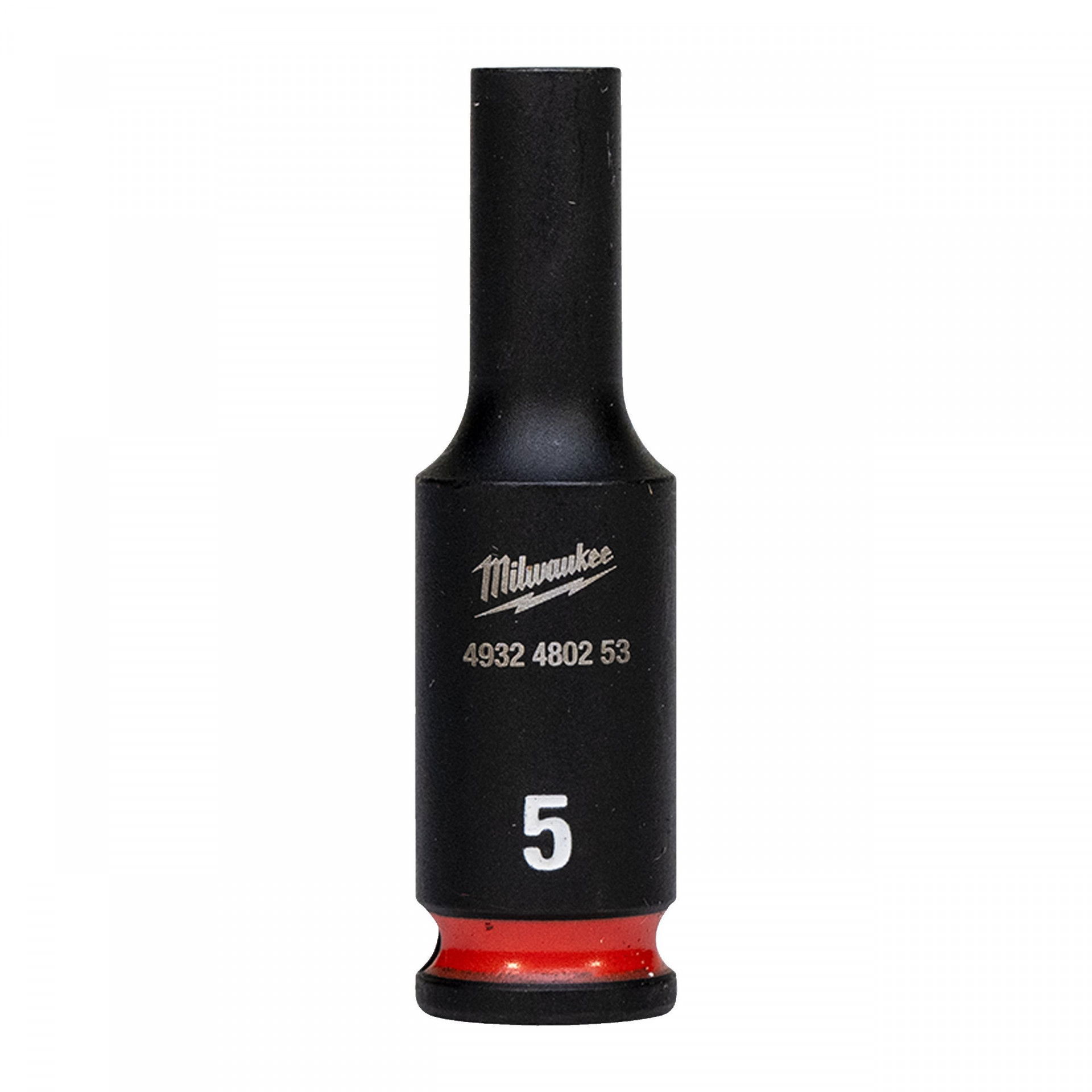 Milwaukee Shockwave Impact Duty™ 1/4"-os gépi dugókulcs fej, hosszú, 6-lapú, 5 mm termék fő termékképe