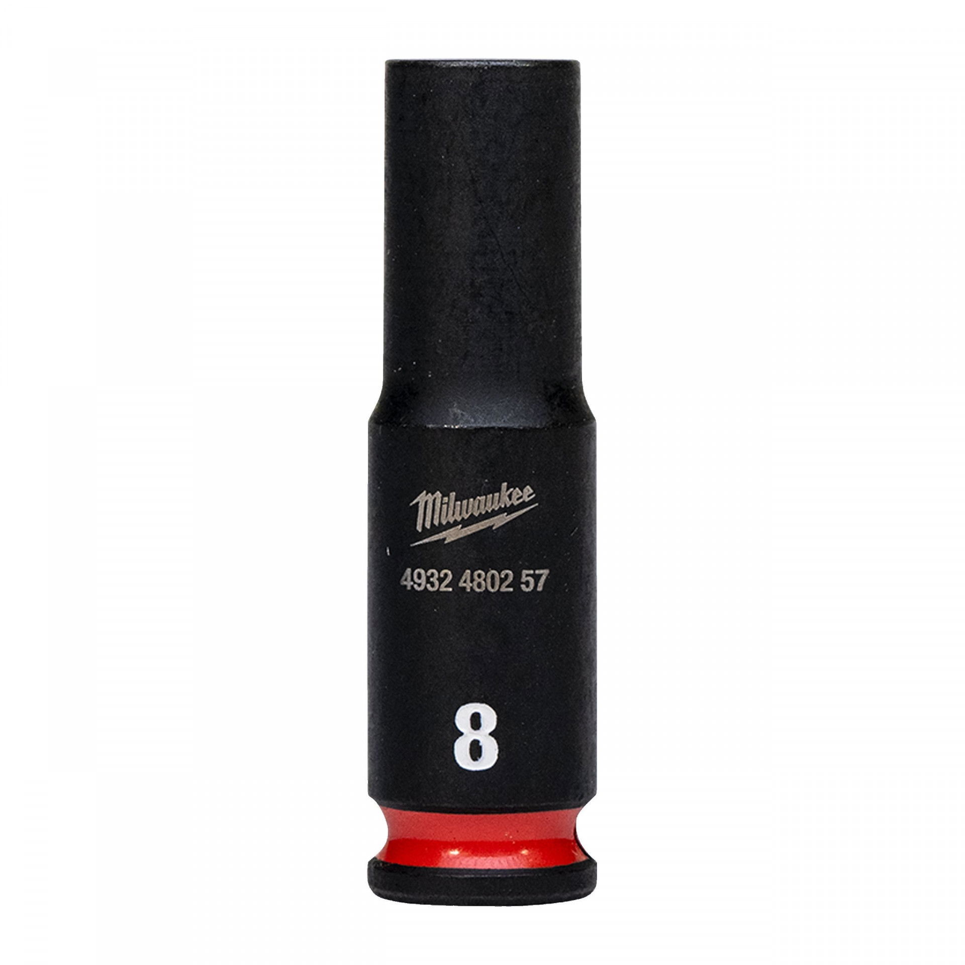 Milwaukee Shockwave Impact Duty™ 1/4"-os gépi dugókulcs fej, hosszú, 6-lapú, 8 mm termék fő termékképe