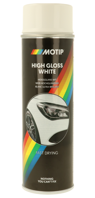 Motip RALLY festék spray, fényes fehér, 500 ml termék fő termékképe