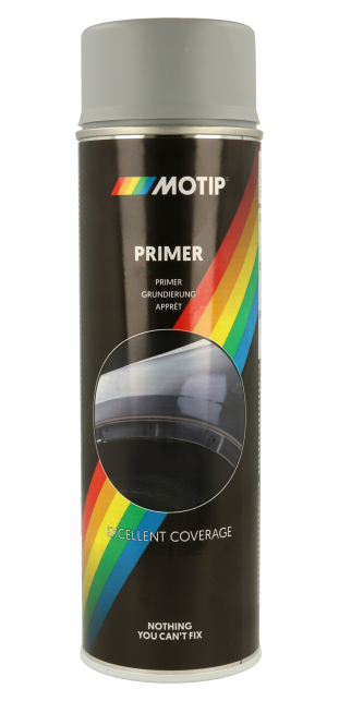 Motip RALLY alapozó spray, szürke, 500 ml termék fő termékképe