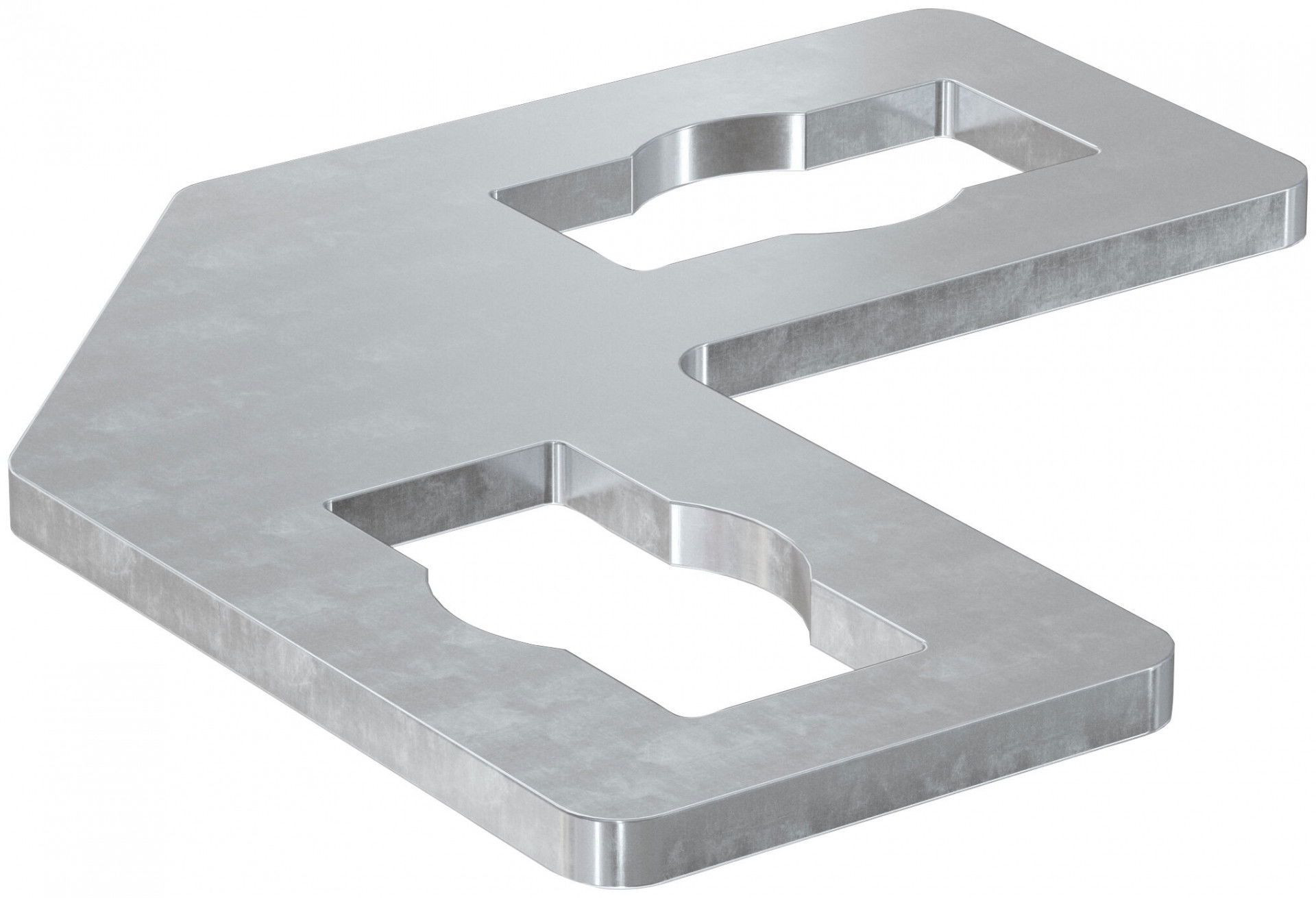 Fischer PFFF 2L korrózióálló acél szerelőlap, 20 db/csomag termék fő termékképe