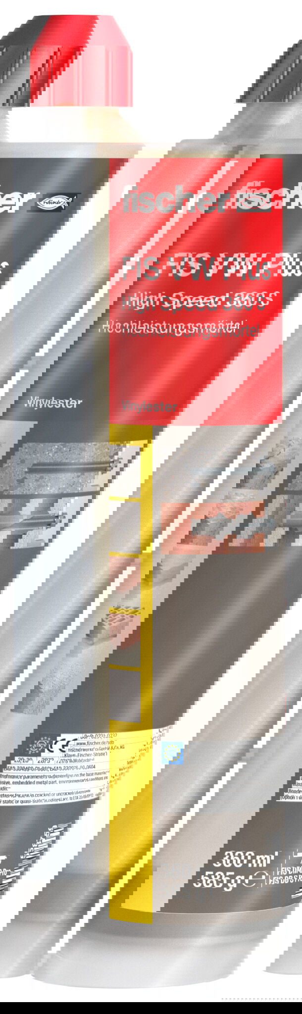 Fischer FIS VW Plus 360 S injektáló ragasztó, 360 ml + 2 db FIS MR Plus keverőszár (DE) termék fő termékképe