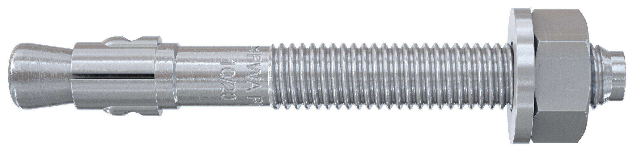 Fischer FWA Plus 12/100 zp horganyzott acél alapcsavar, 20 db/csomag termék fő termékképe